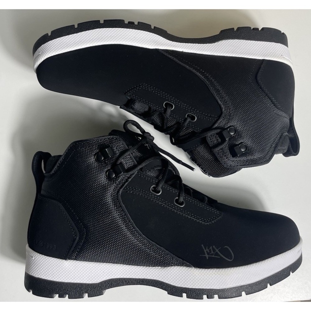 K1X Play Hard Hike Territory High Top Boots‎ Winter Shoes Men Size 9 Black NEW - Picture 6 of 8
